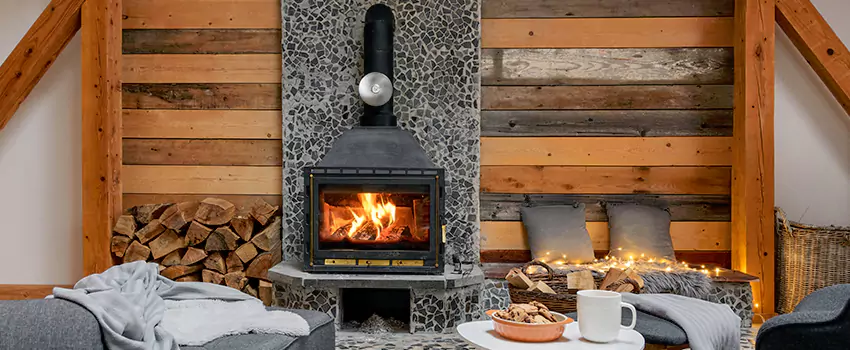 Thelin Hearth Products Direct Vent Gas Stove Fireplace Inspection in Middletown, Ohio